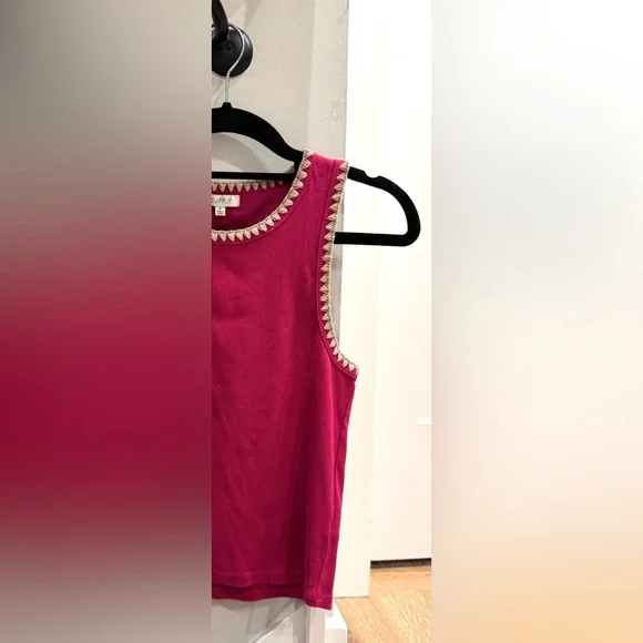 New Z Supply AVRIL RIB WHIPSTITCH
TANK (CACTUS
SUNFLOWER) - Z SUPPLY, Small - Picture 8 of 14